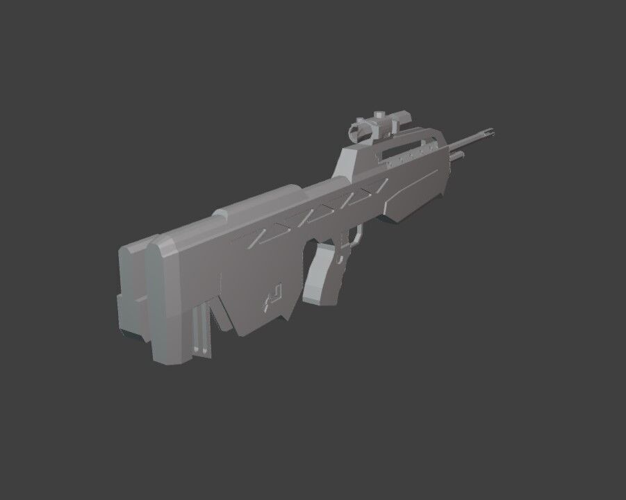 modelo 3D de Br55 - Halo  3D print model_3