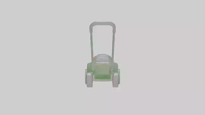Cartoon Lawnmower