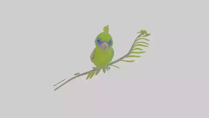 Cartoon Leafbird