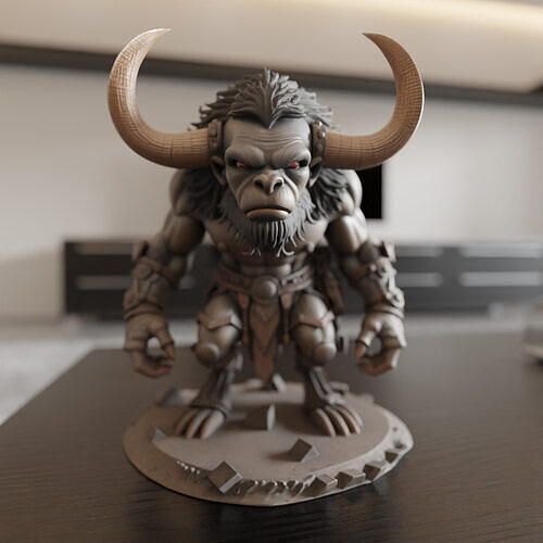 minotaur 3D print model