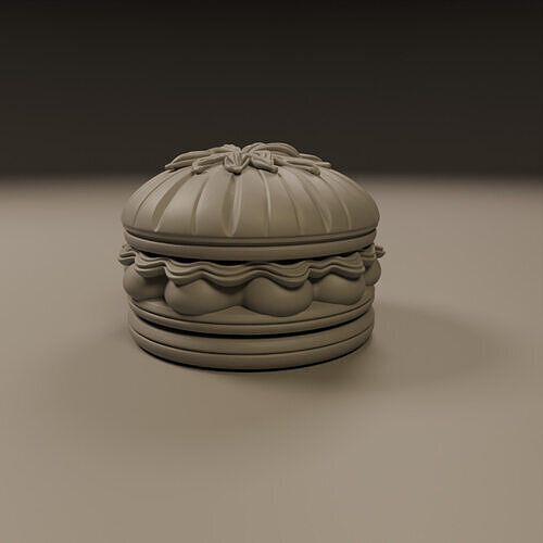 Napoleon Pie 3D print model 6