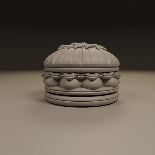 Napoleon Pie 3D print model 2