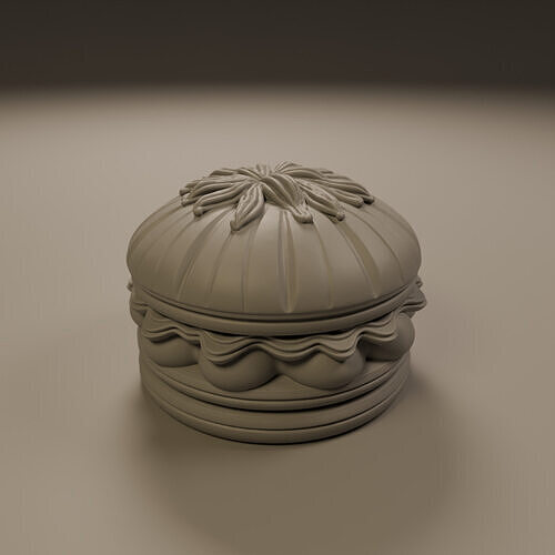Napoleon Pie 3D print model 7