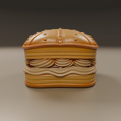 Napoleon Pie 3D print model 3