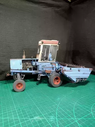 RC Fortschritt e 301 self-propelled mower 3D print model