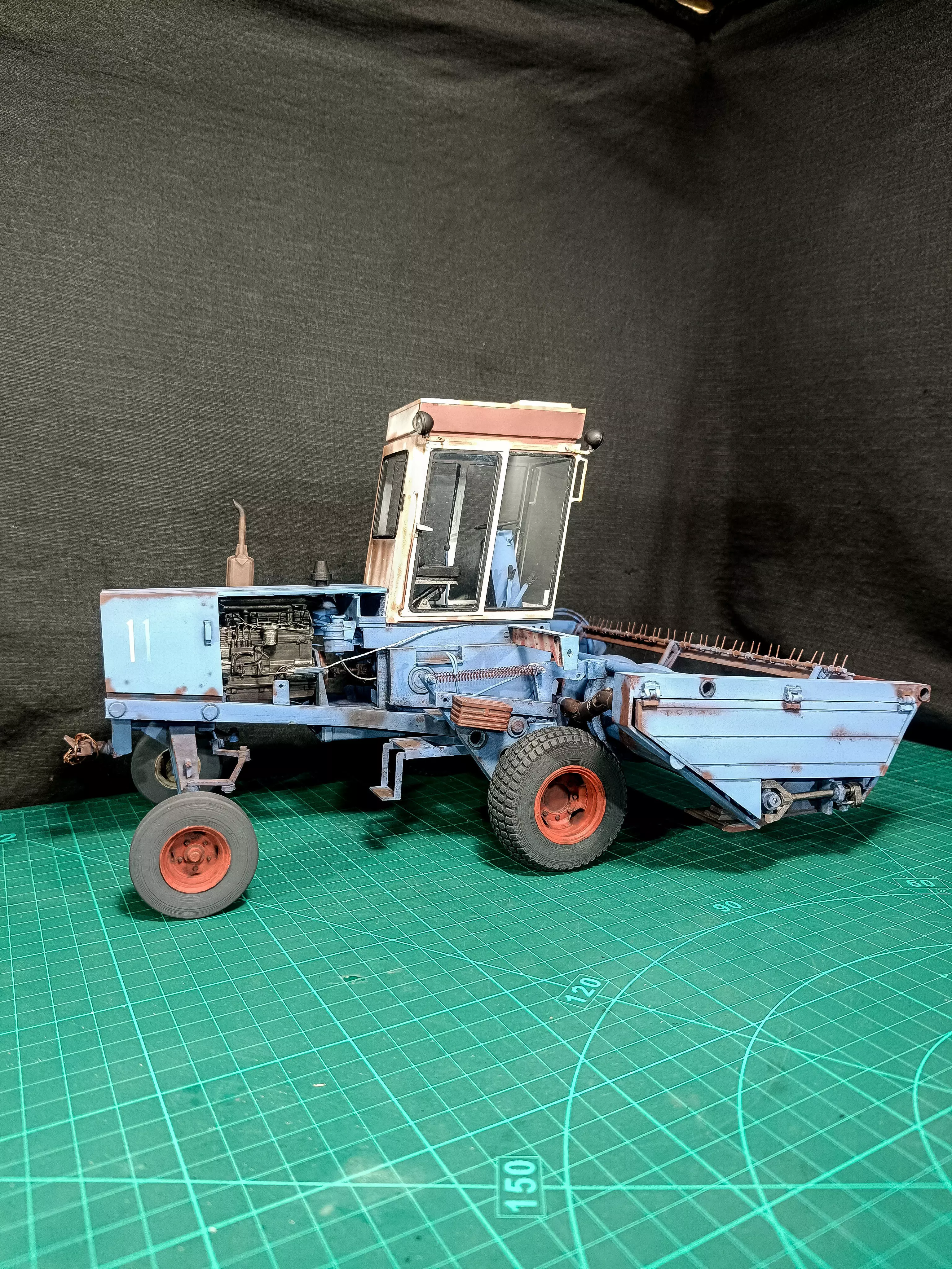 RC Fortschritt e 301 self-propelled mower 3D print model_0