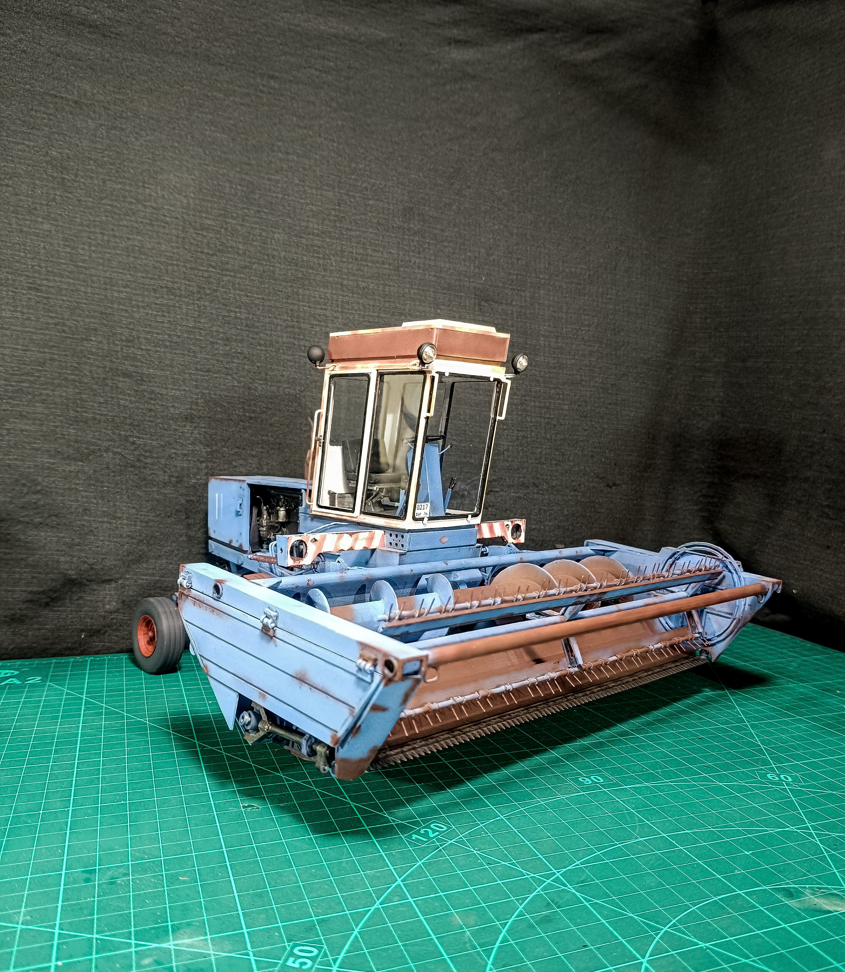 RC Fortschritt e 301 self-propelled mower 3D print model_4