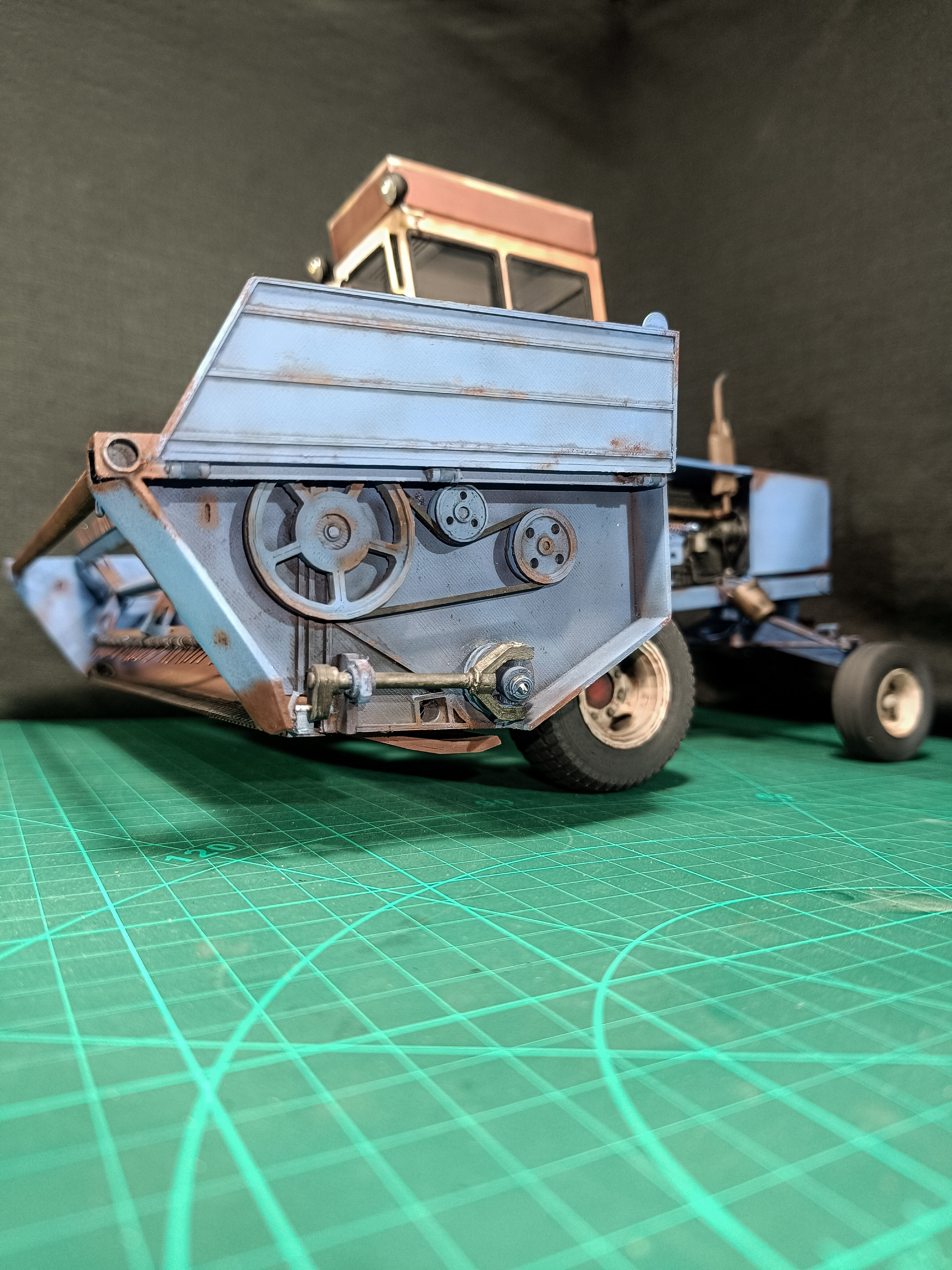 RC Fortschritt e 301 self-propelled mower 3D print model_6