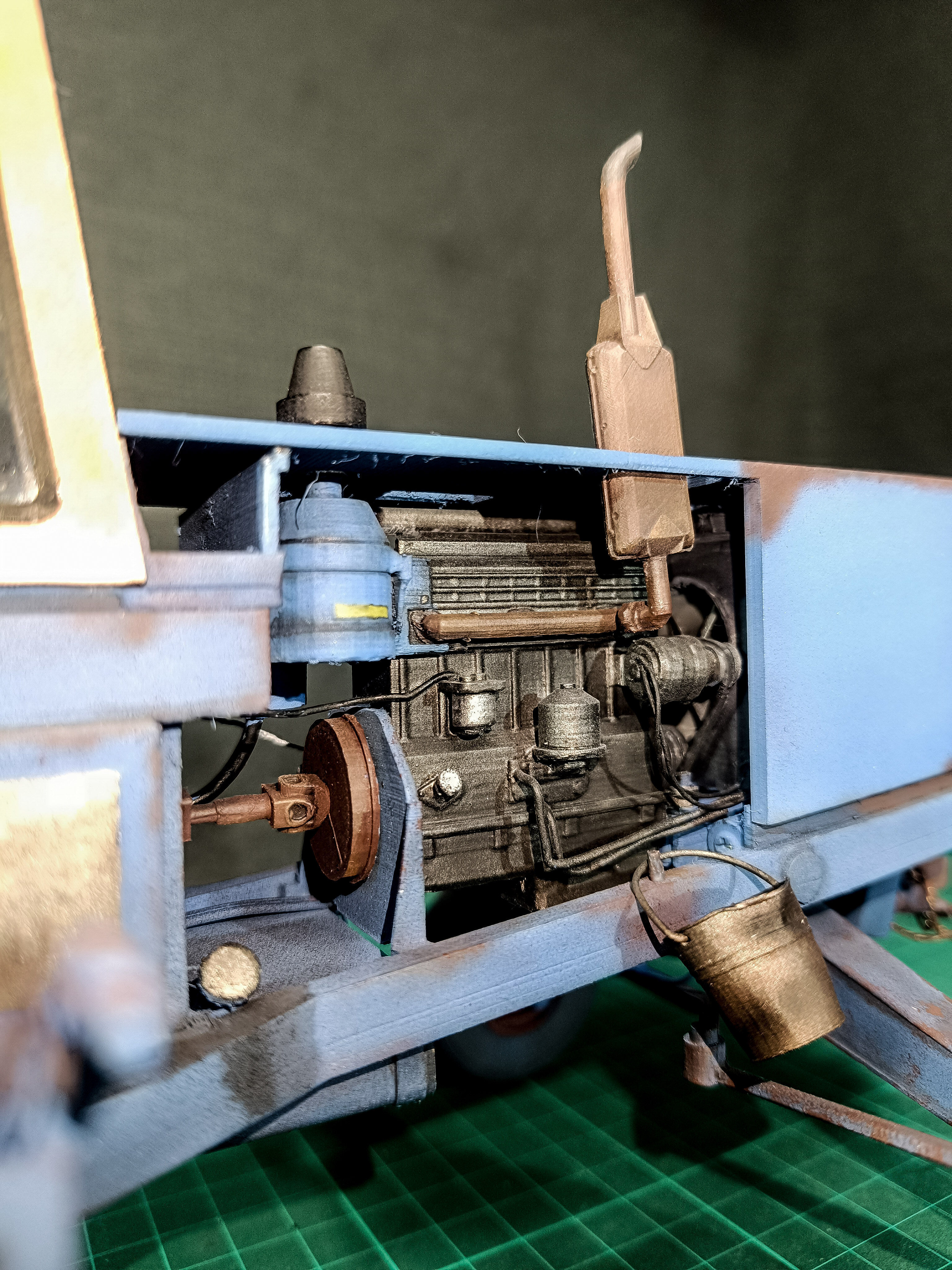 RC Fortschritt e 301 self-propelled mower 3D print model_8