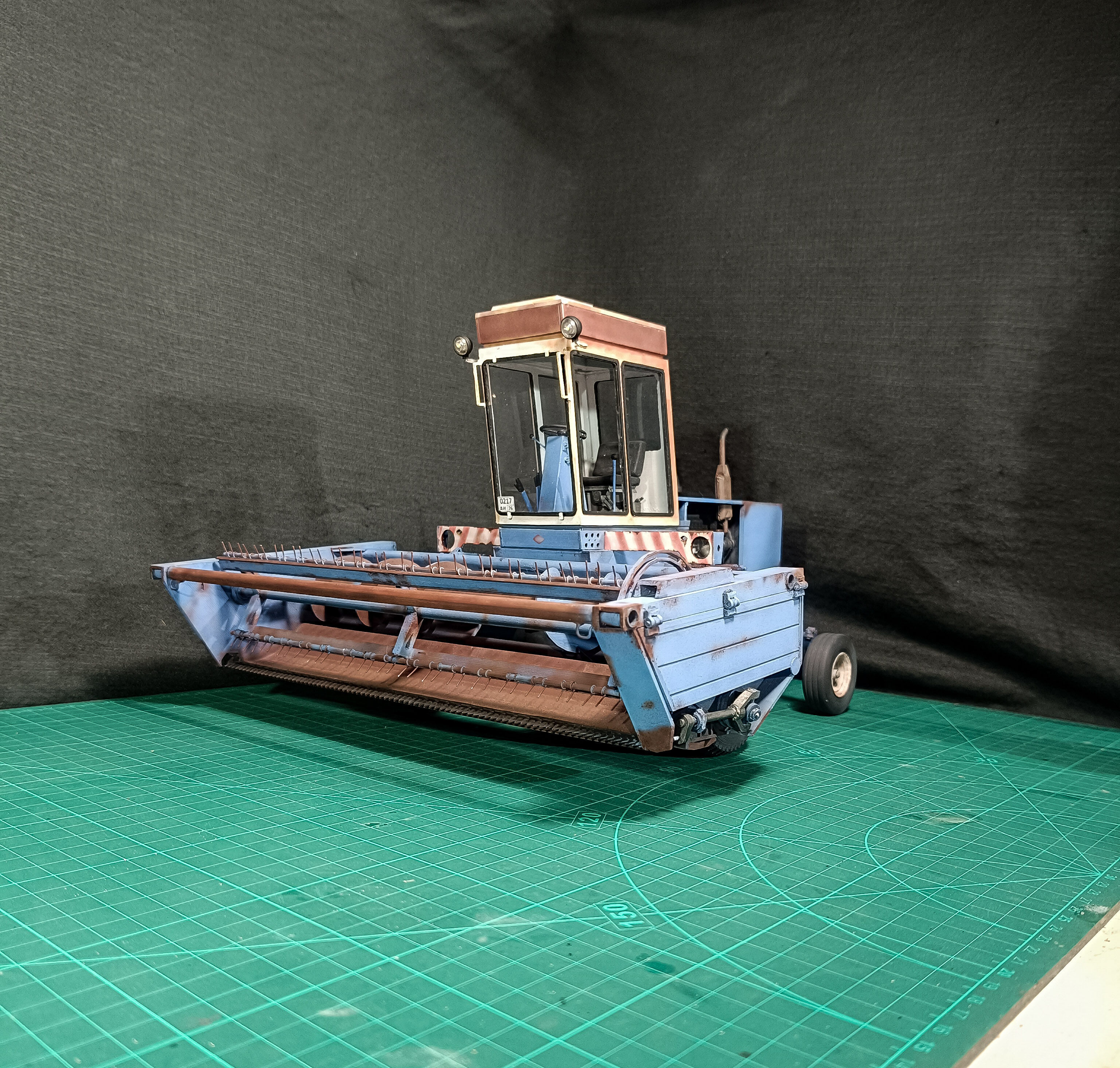 RC Fortschritt e 301 self-propelled mower 3D print model_3