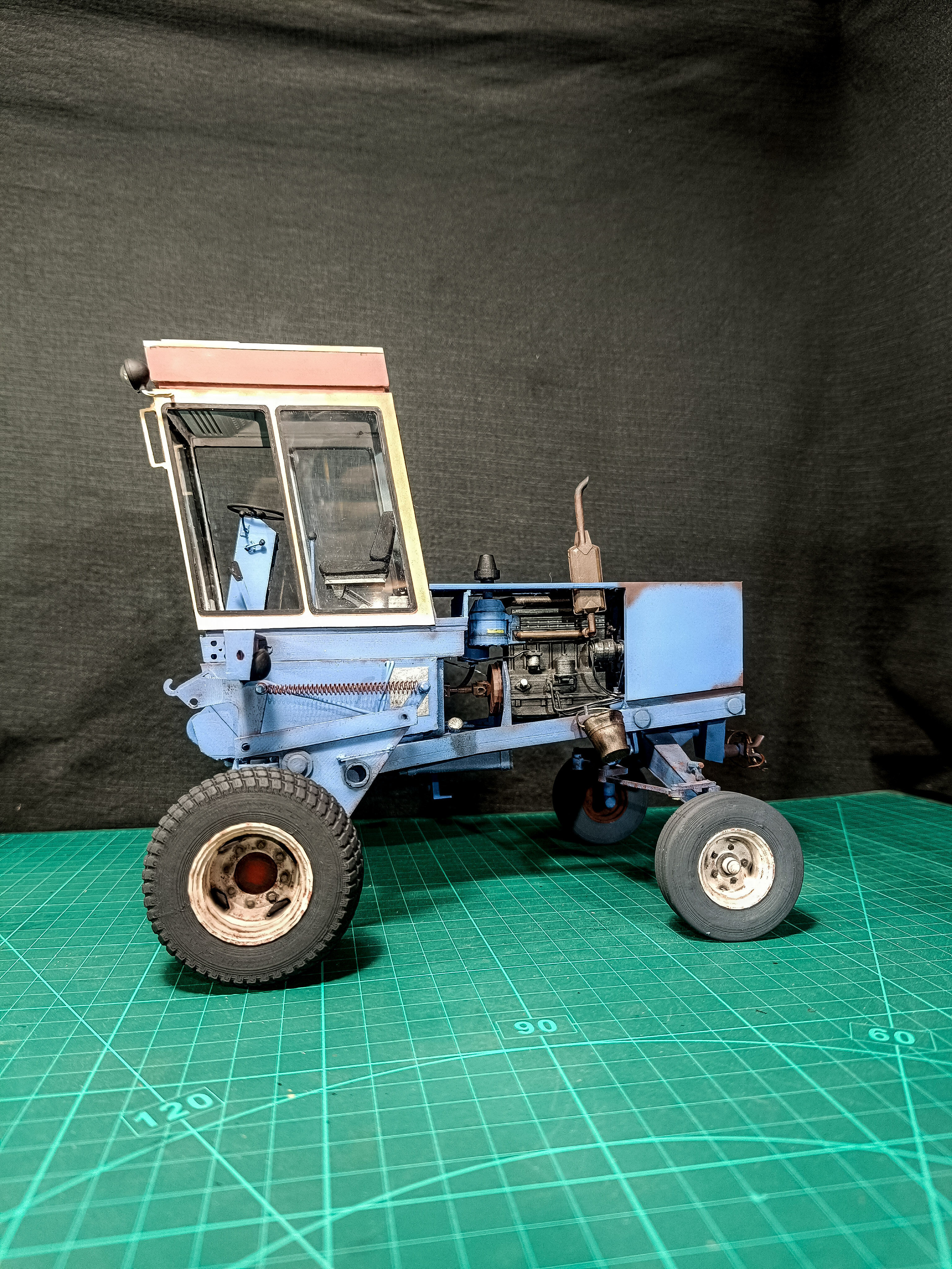 RC Fortschritt e 301 self-propelled mower 3D print model_12