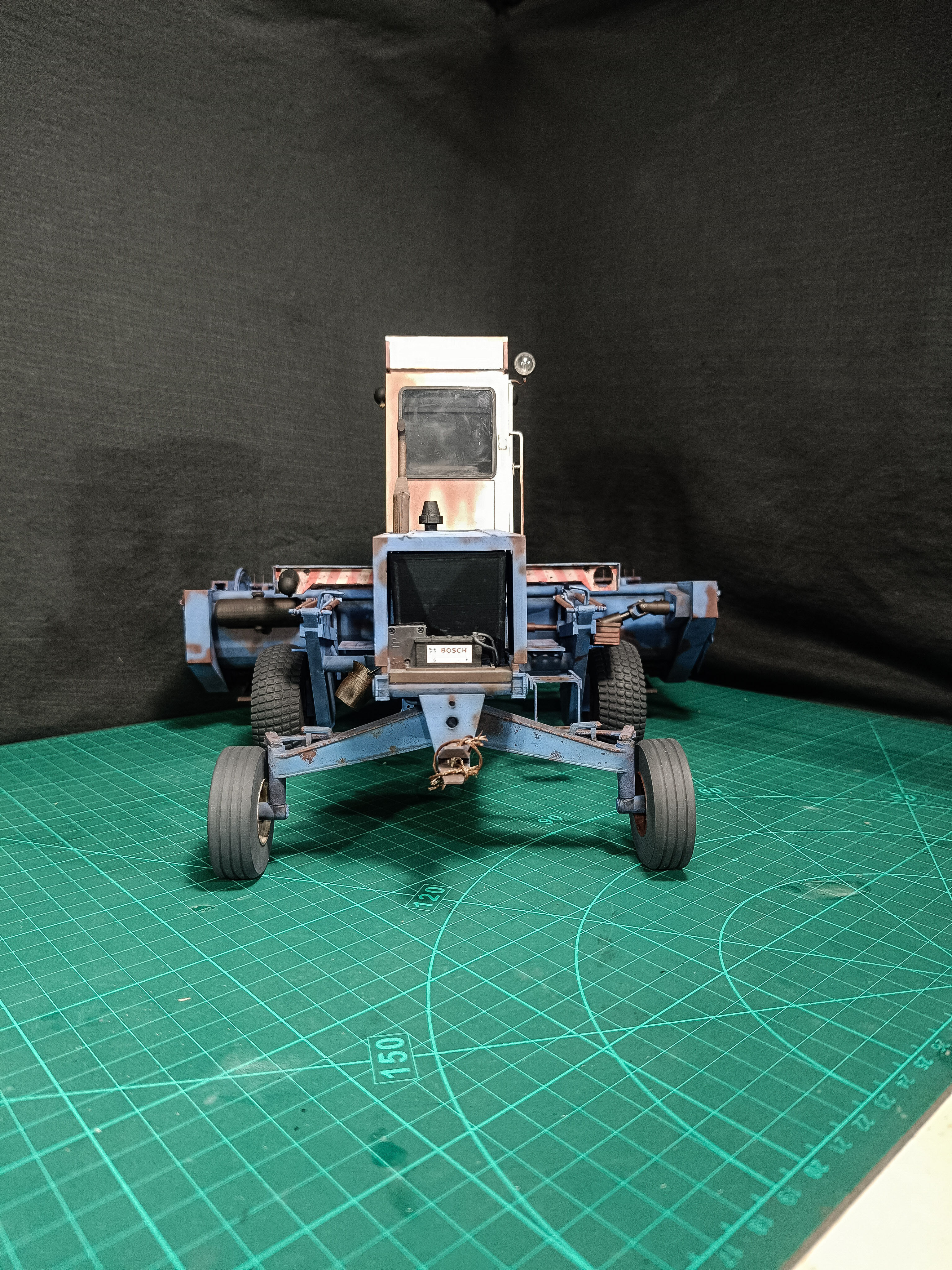 RC Fortschritt e 301 self-propelled mower 3D print model_5