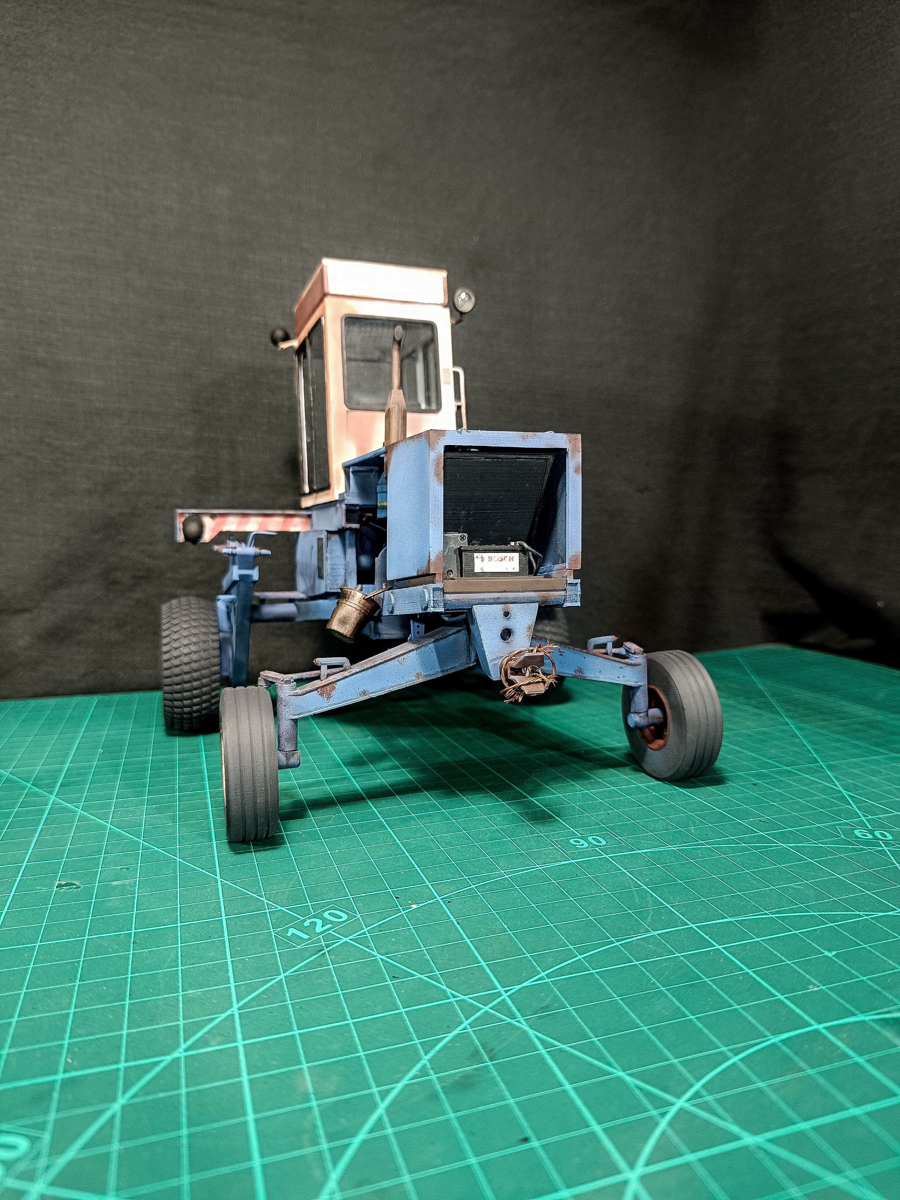 RC Fortschritt e 301 self-propelled mower 3D print model_13