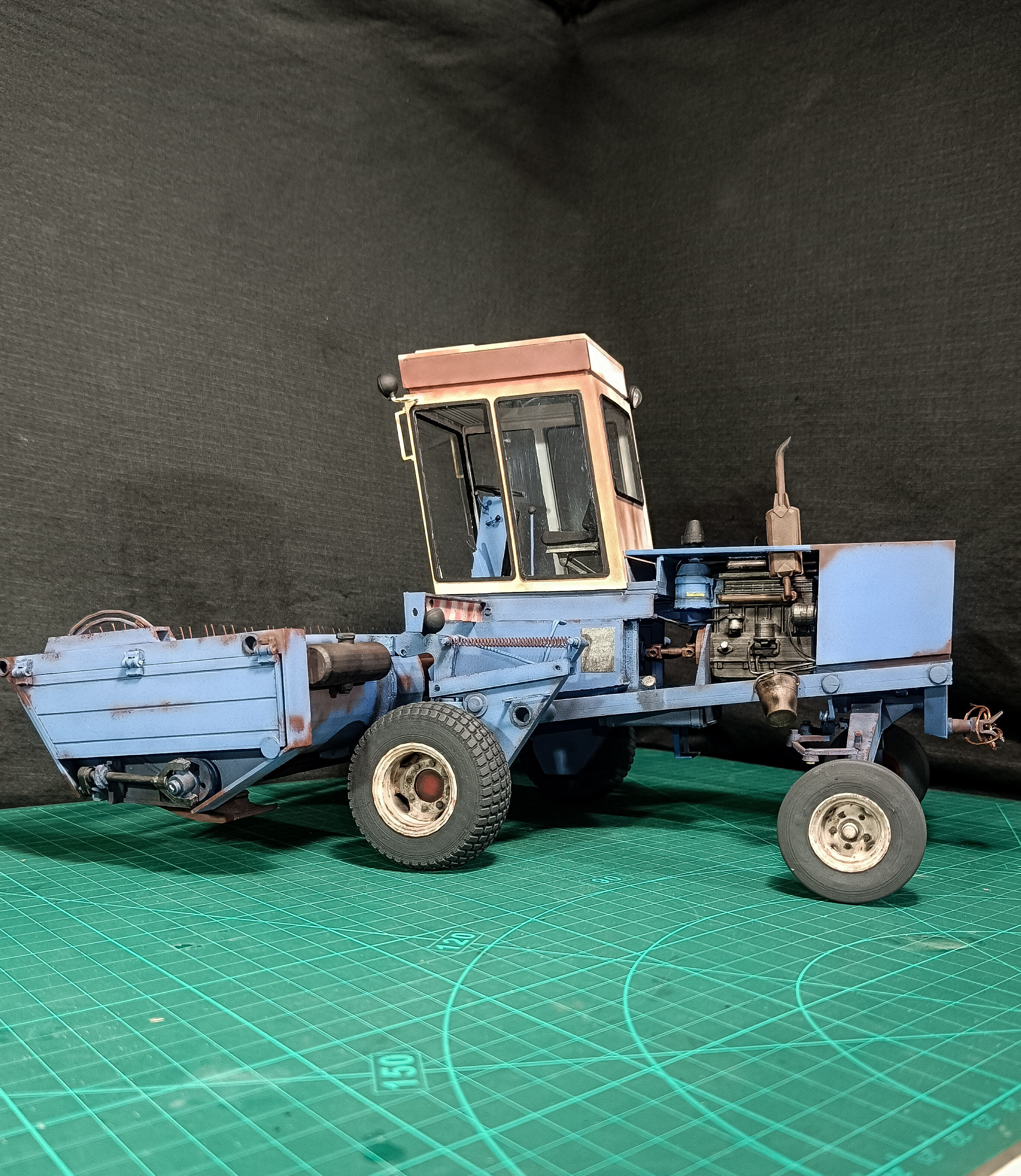 RC Fortschritt e 301 self-propelled mower 3D print model_2