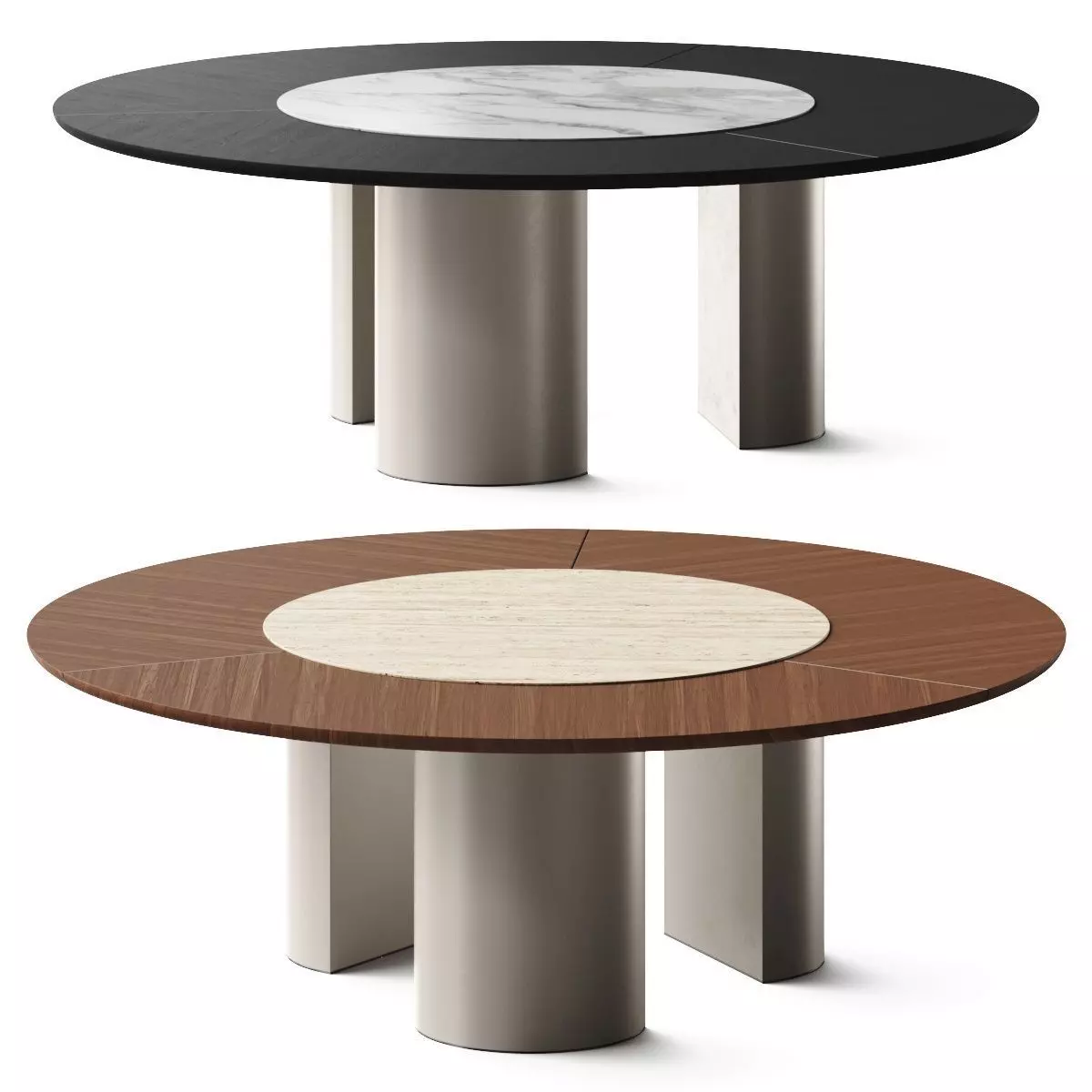 eforma Plai Dining Table 3D model_0