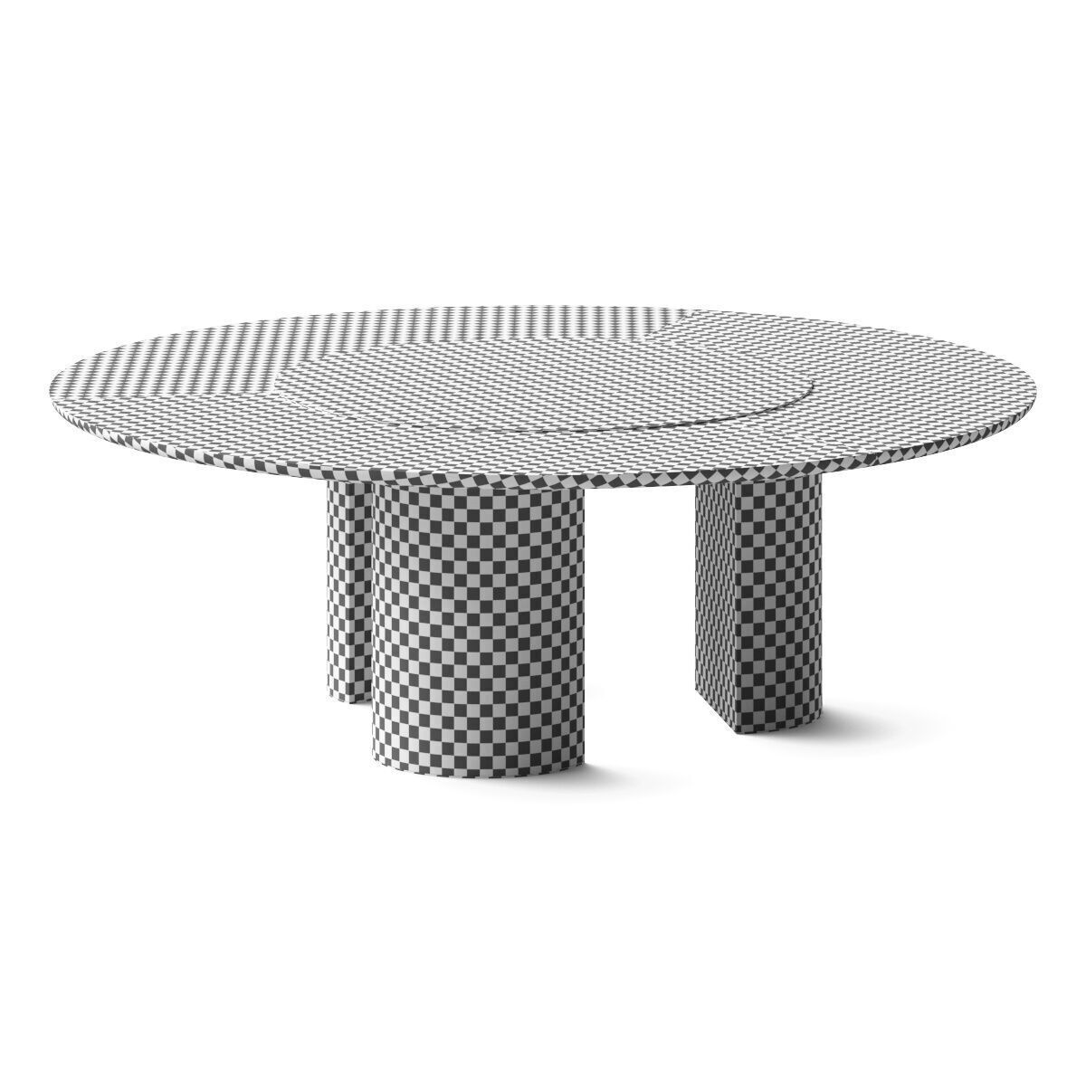 eforma Plai Dining Table 3D model_3