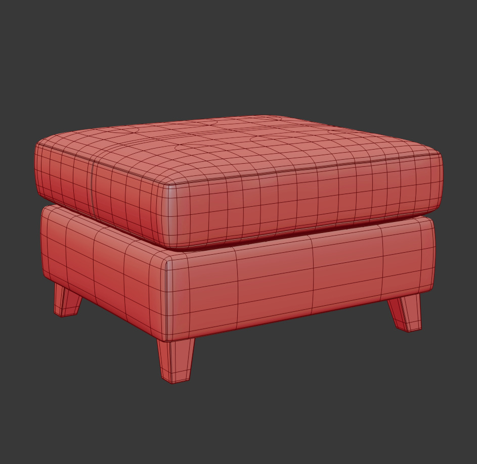 Lori Modular Sectional Pack 3D model_19