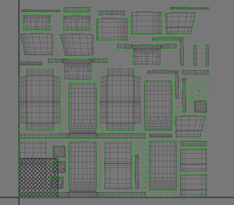 Lori Modular Sectional Pack 3D model_10