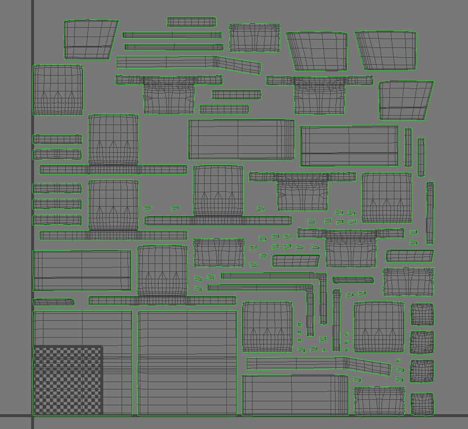 Lori Modular Sectional Pack 3D model_7