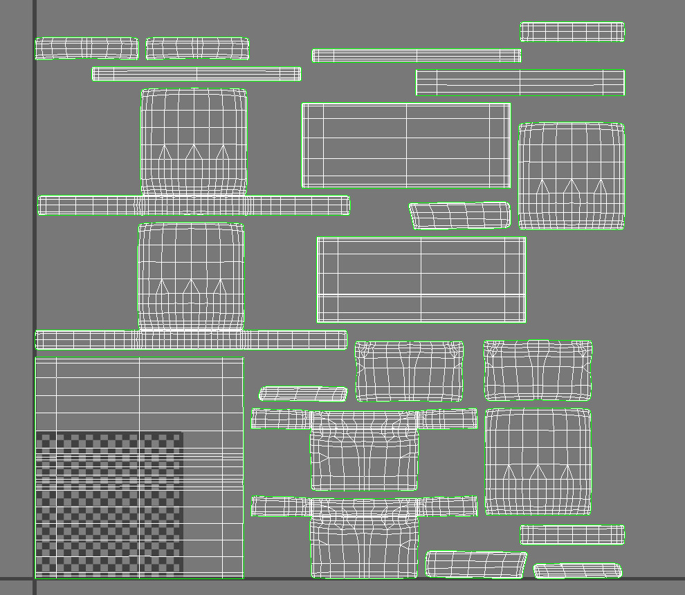 Lori Modular Sectional Pack 3D model_5