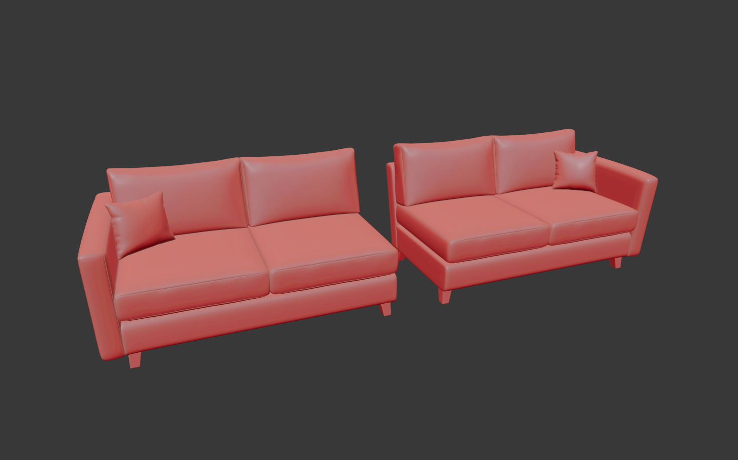 Lori Modular Sectional Pack 3D model_17