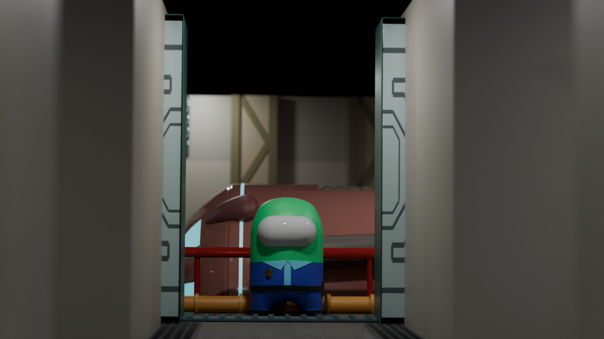 ULTIMATE Among Us Blender Asset Pack 3D model_23