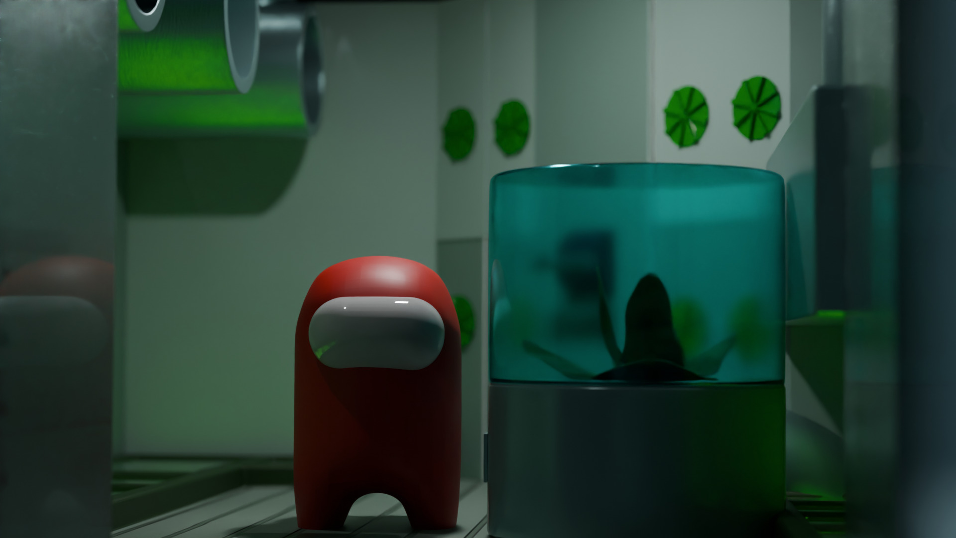 ULTIMATE Among Us Blender Asset Pack 3D model_31