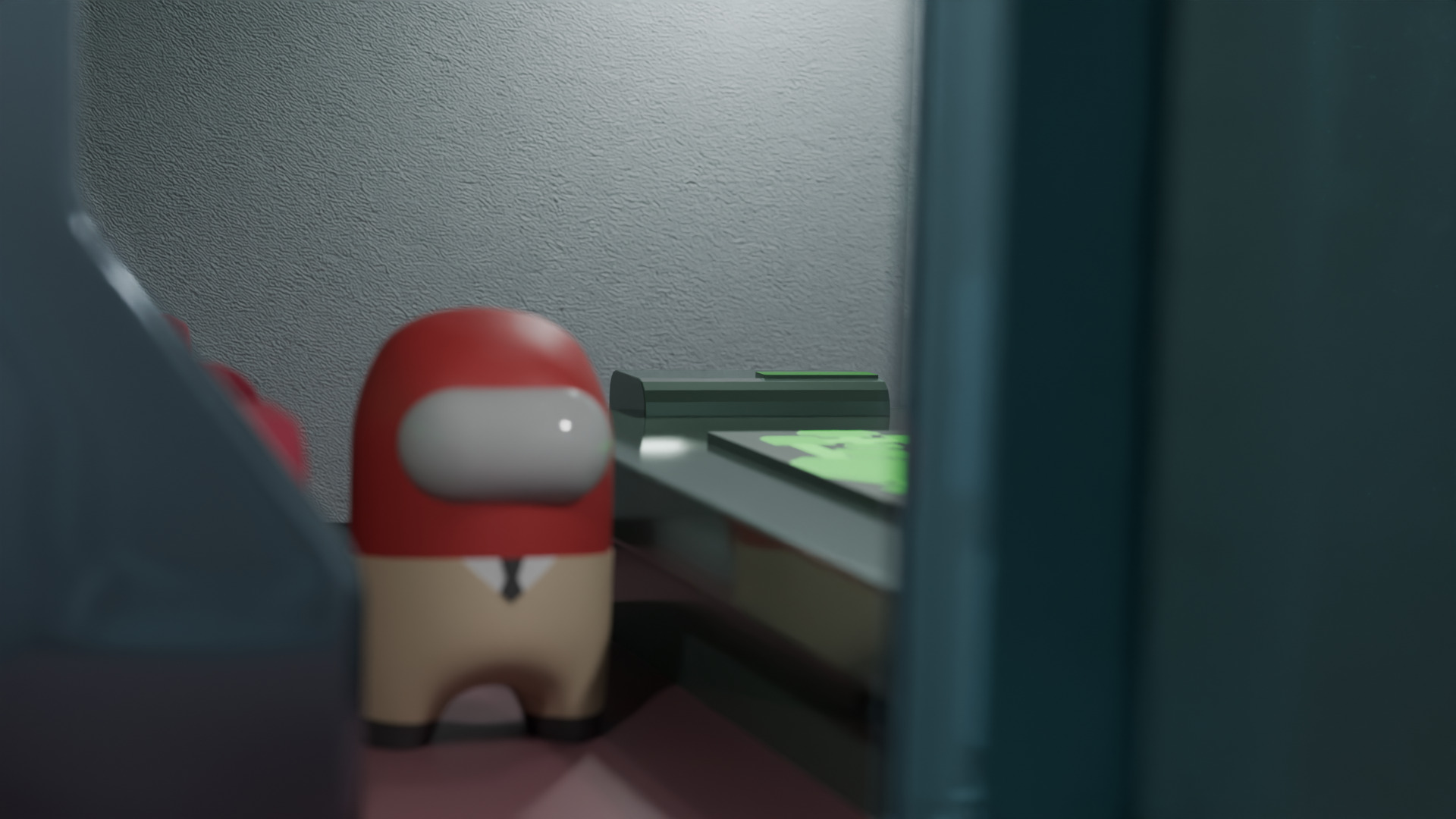 ULTIMATE Among Us Blender Asset Pack 3D model_11