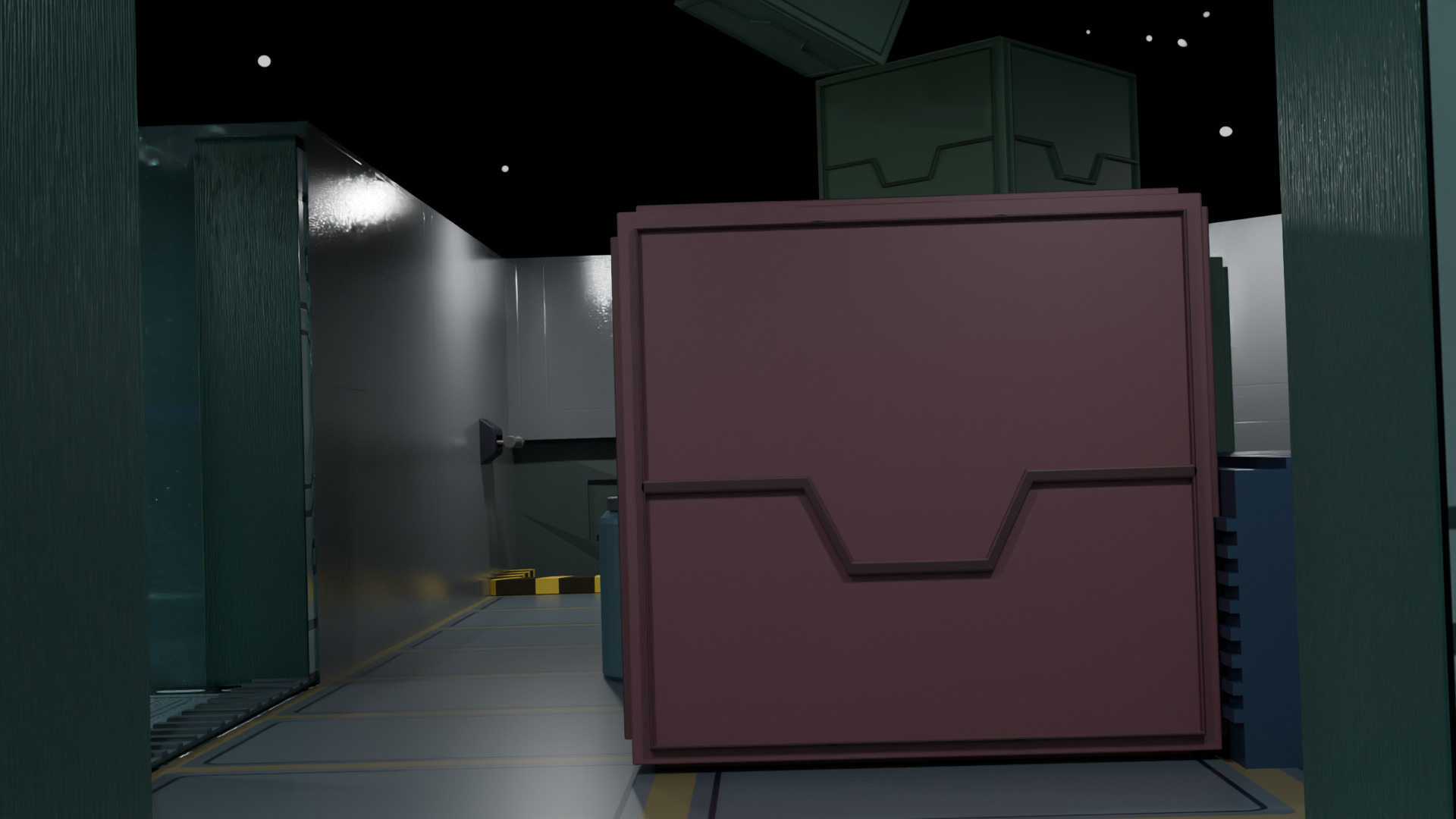 ULTIMATE Among Us Blender Asset Pack 3D model_9