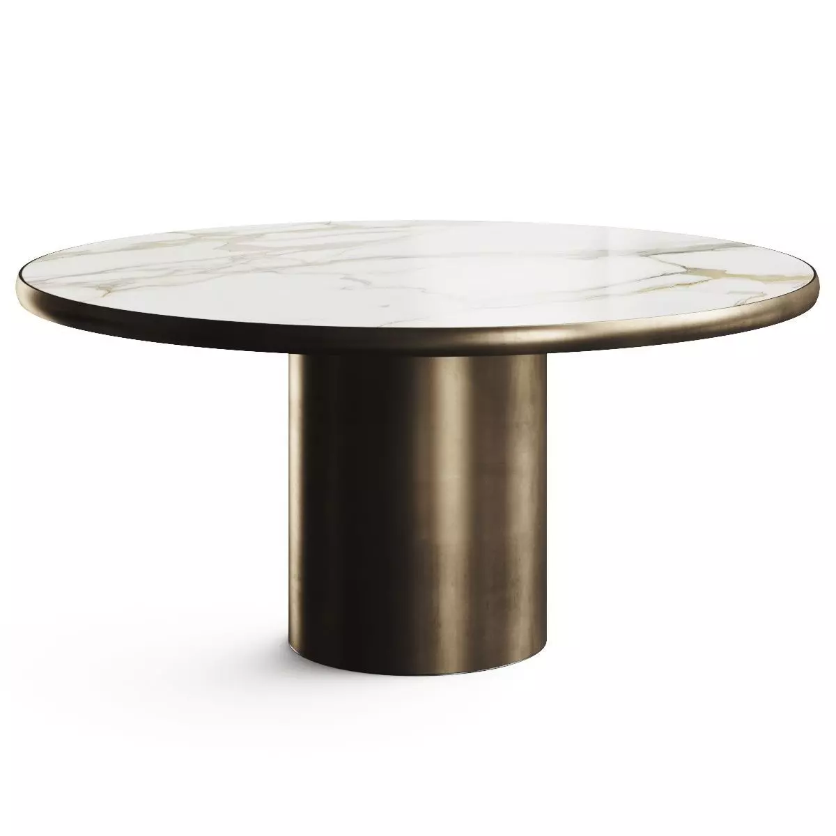 eforma Cilindro Round Dining Table 3D model_0