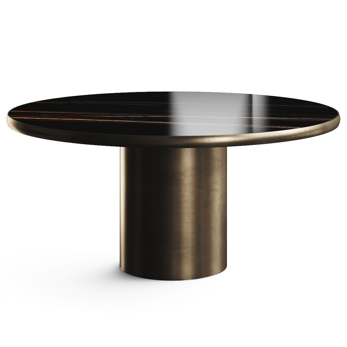 eforma Cilindro Round Dining Table 3D model_1