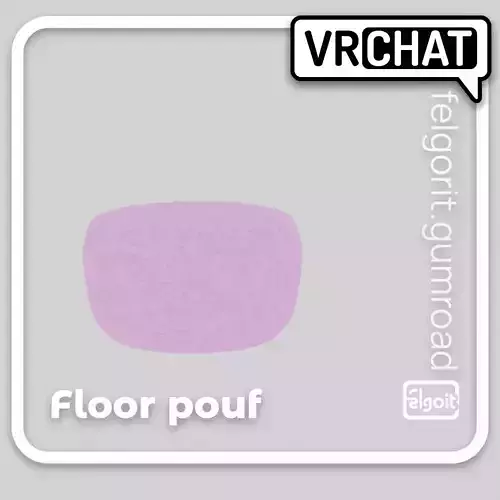 Floor Pouf 3D Model