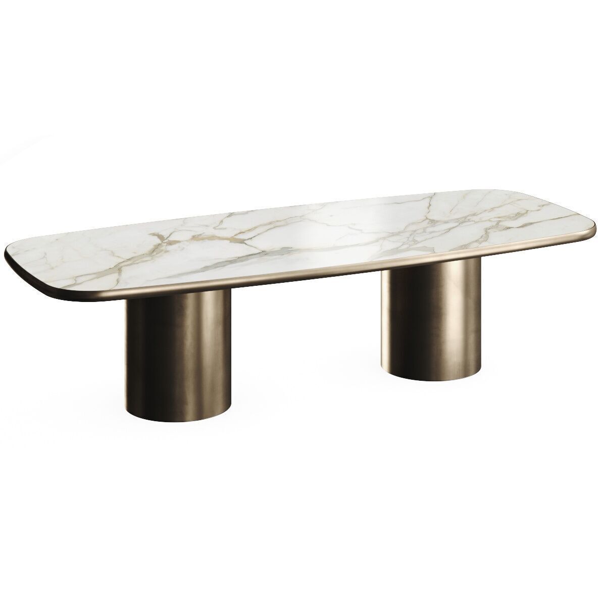 eforma Cilindro Dining Table 3D model_2