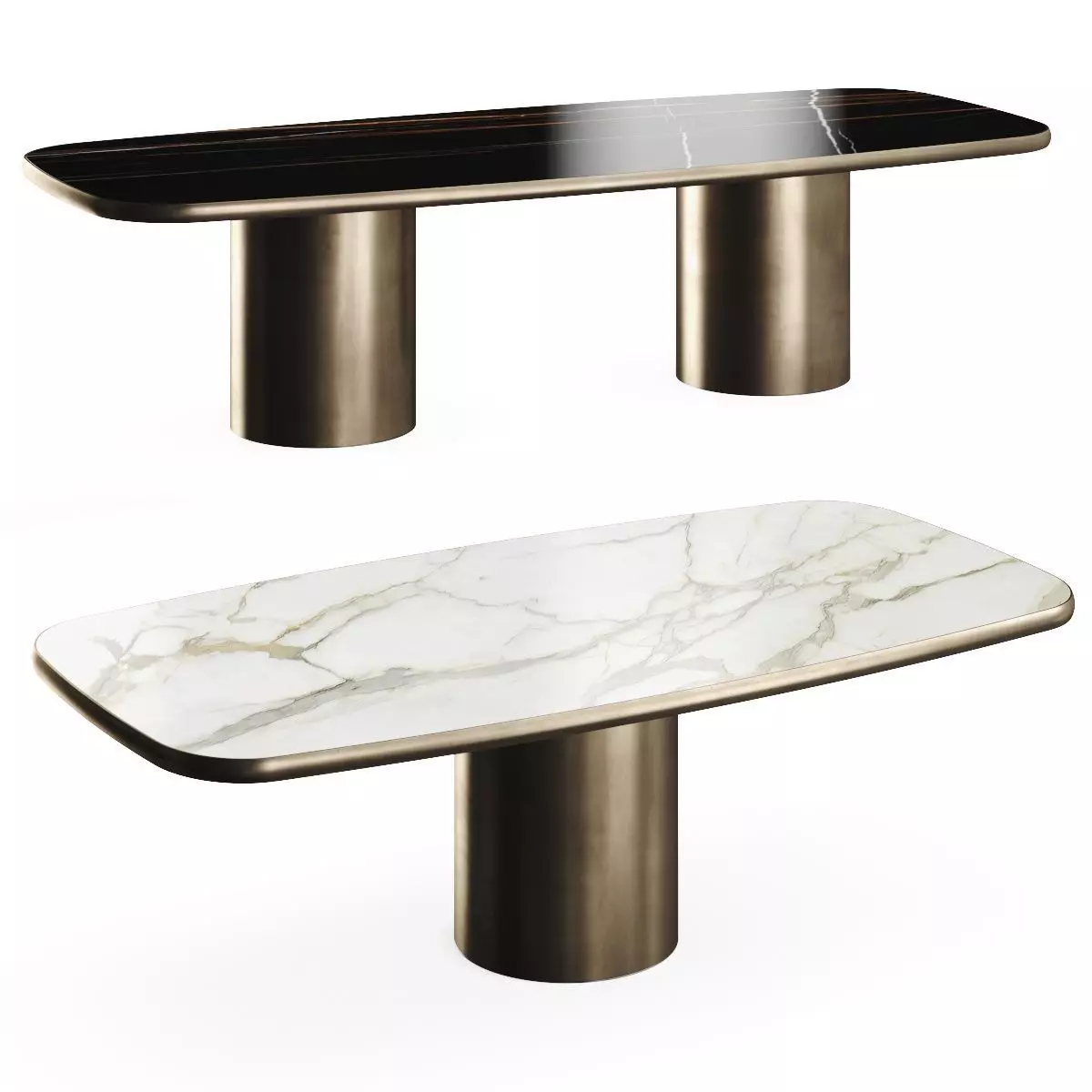 eforma Cilindro Dining Table 3D model_0