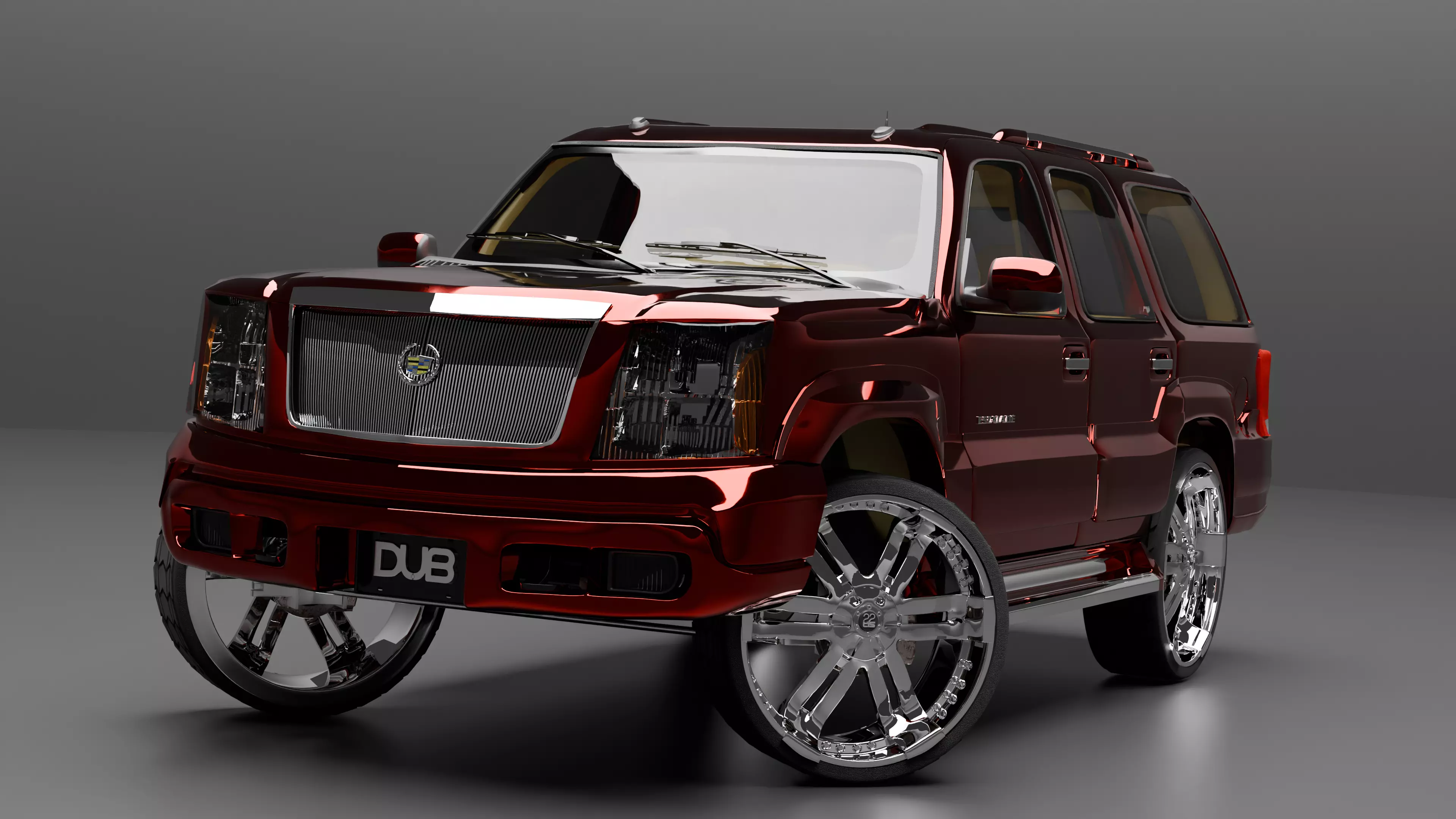 2004 Cadillac Escalade DUB Edition 3D model