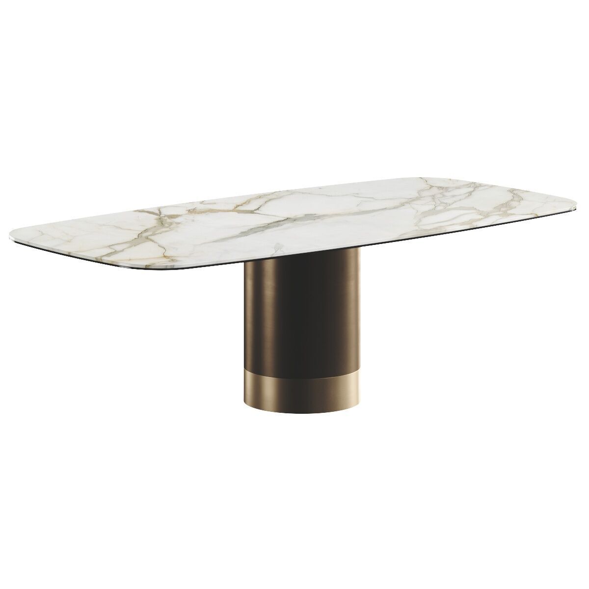 eforma Cilindro Dining Table 3D model_1