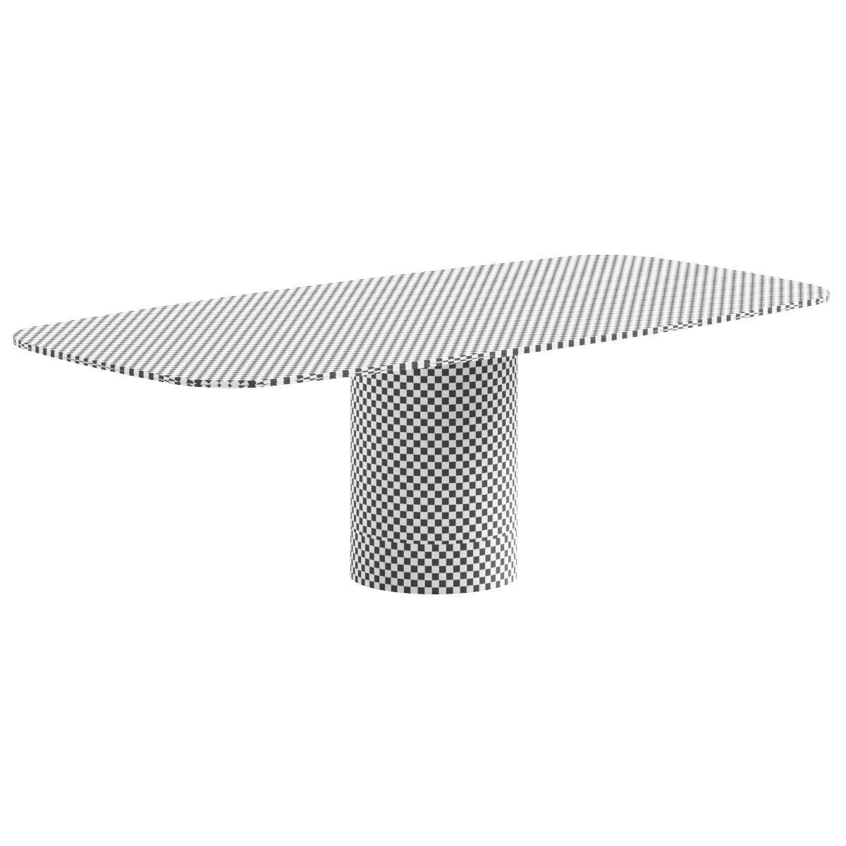 eforma Cilindro Dining Table 3D model_3
