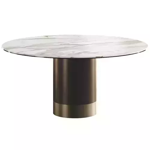 eforma Cilindro Round Dining Table