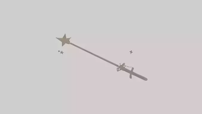 Cartoon Magic Wand