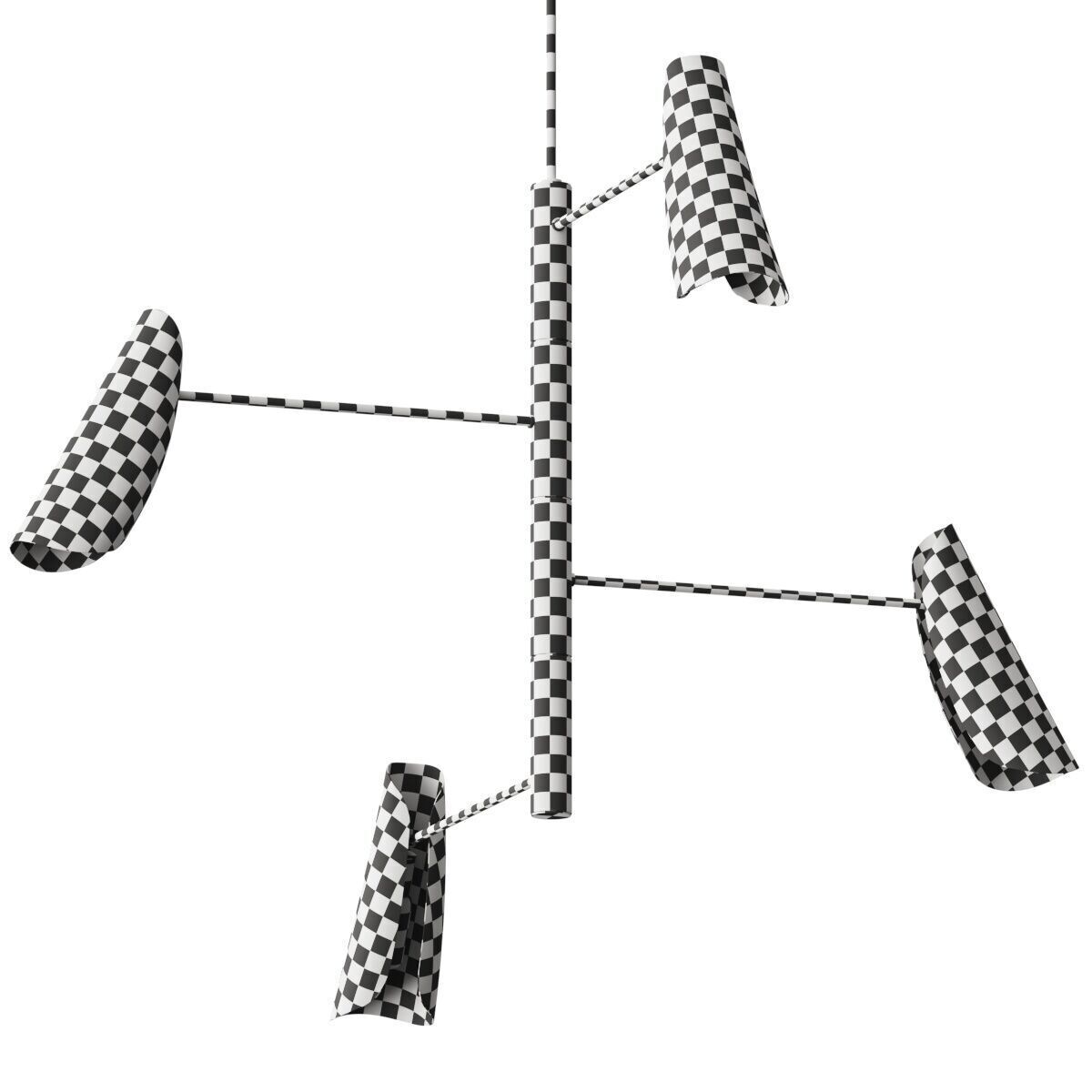 Lulu and Georgia Shin Chandelier Pendant Lamp 3D model_2