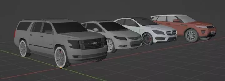 High End 3D Car Models Premium Pack 3D model