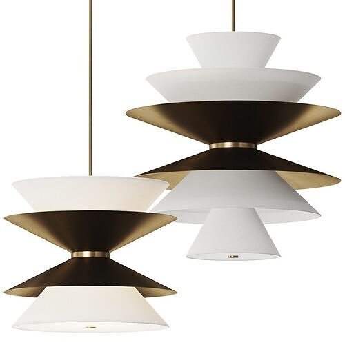 Lulu and Georgia Chambord Pendant Lamp 3D model