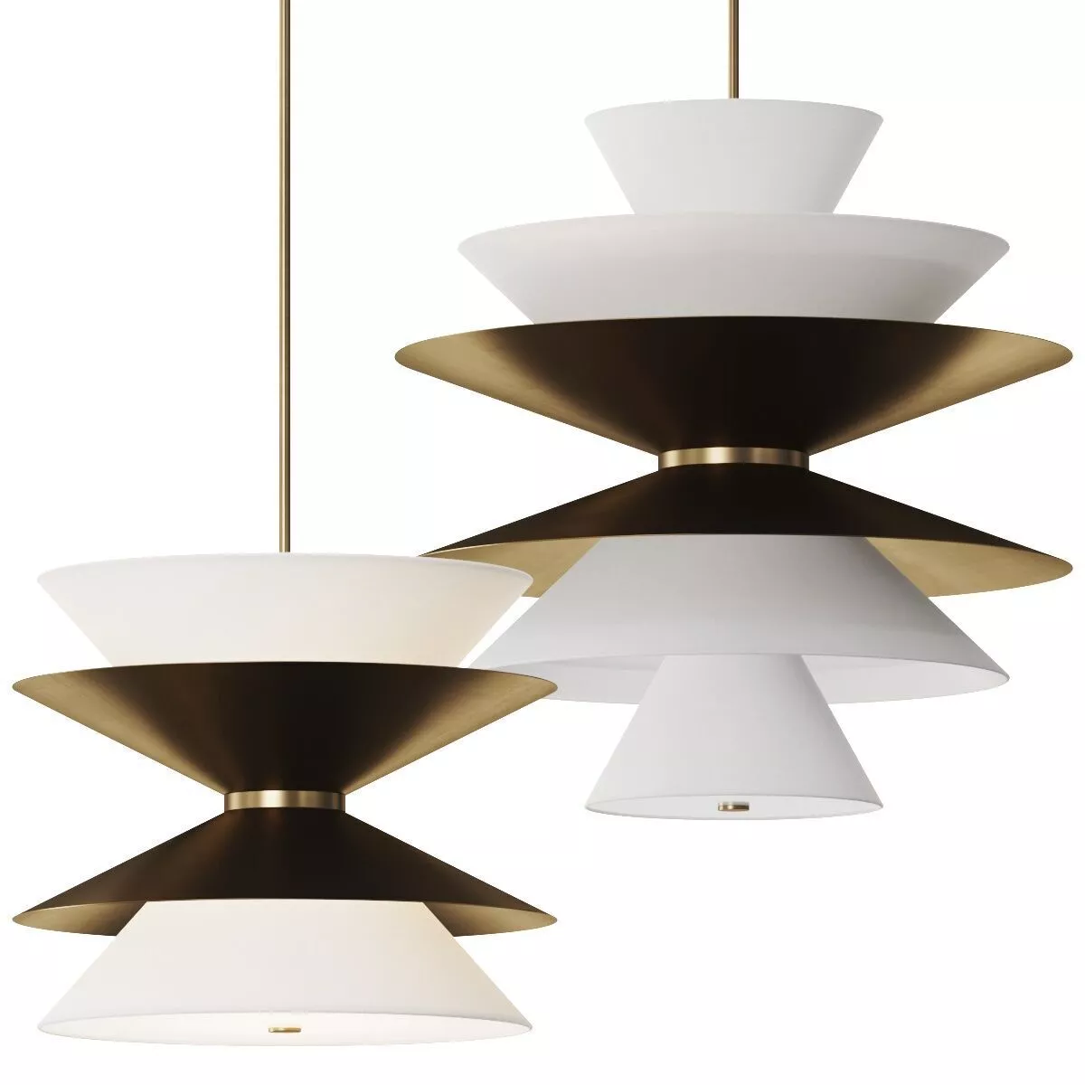 Lulu and Georgia Chambord Pendant Lamp 3D model