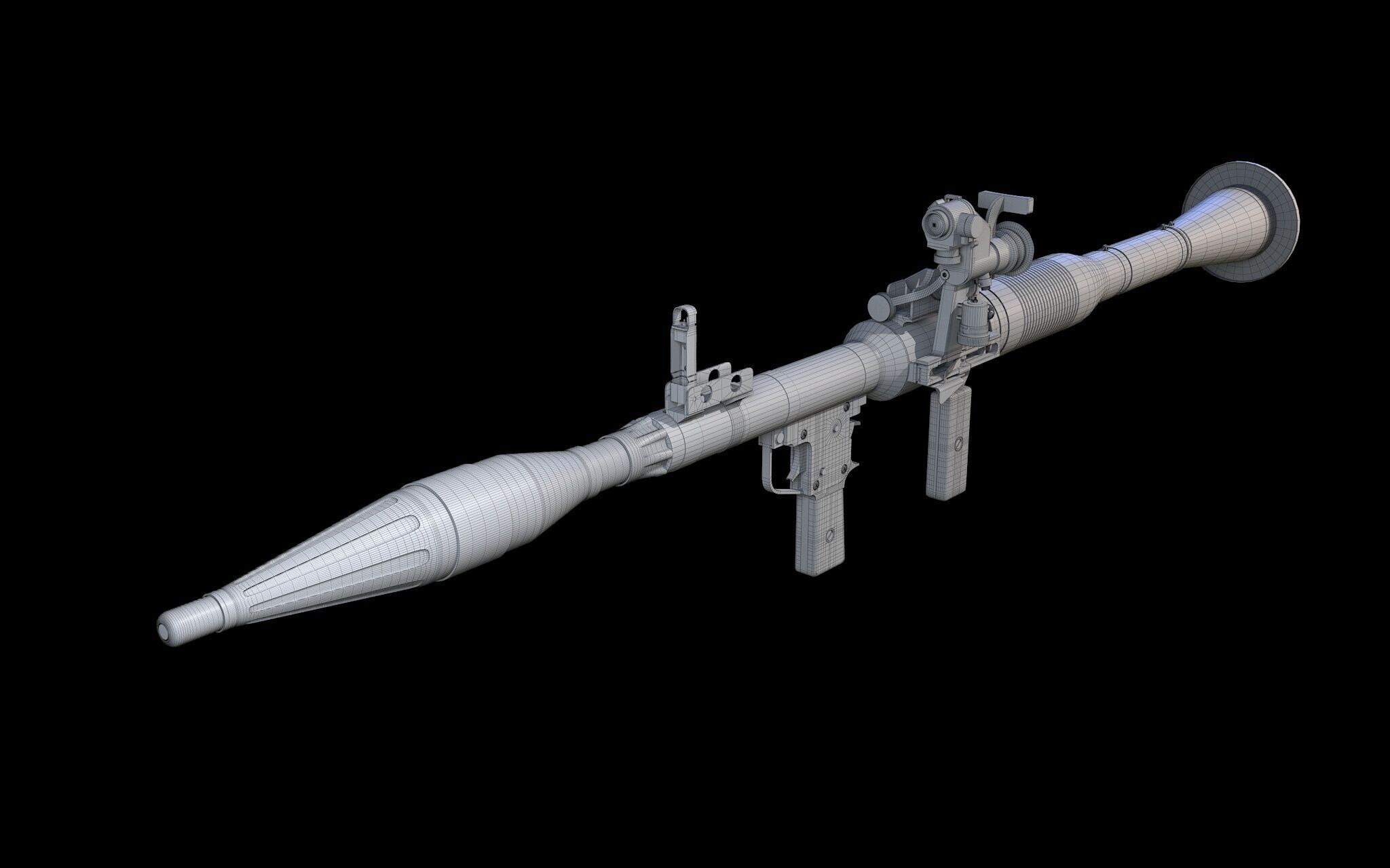 RPG 7 3D model_9