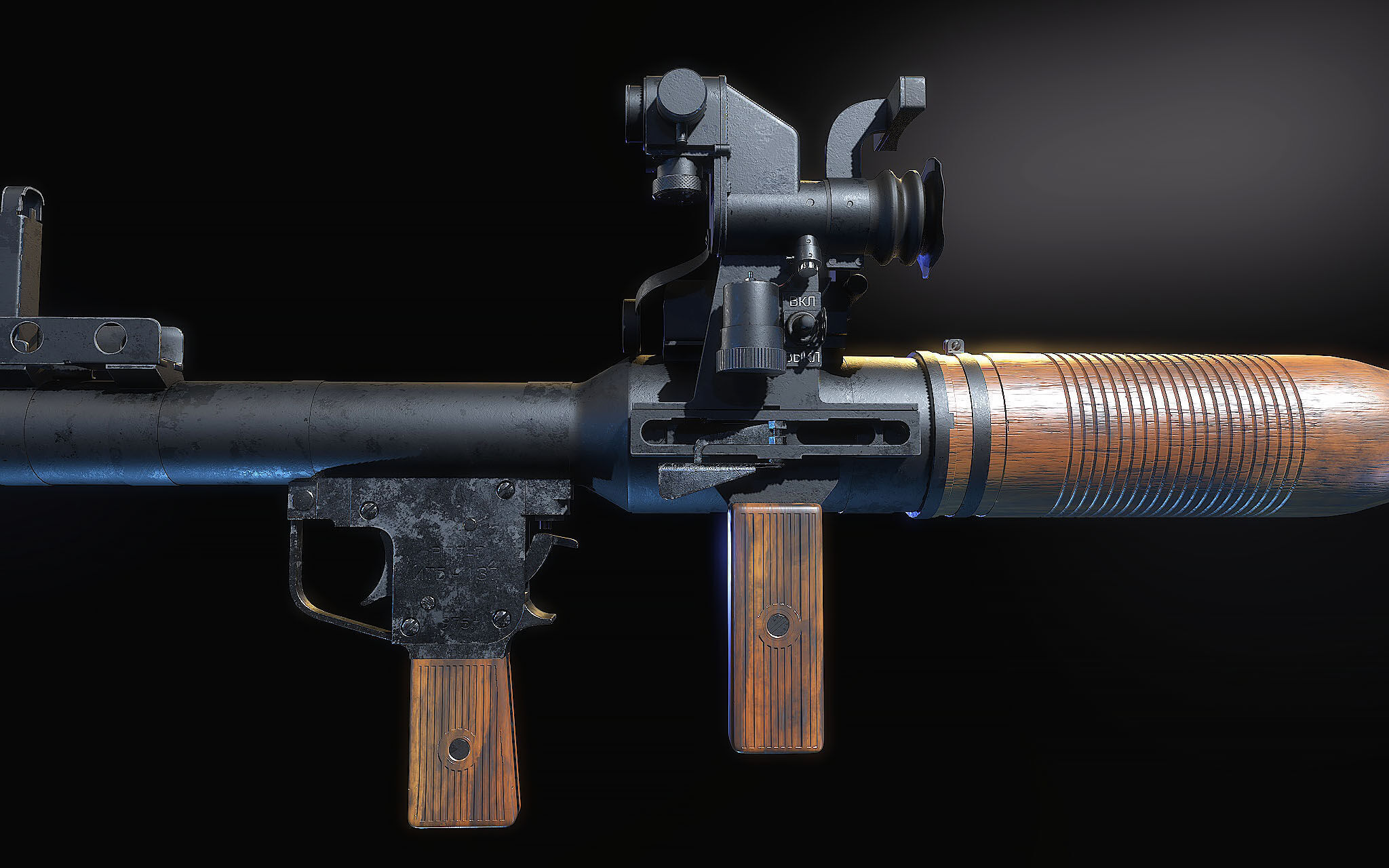 RPG 7 3D model_2
