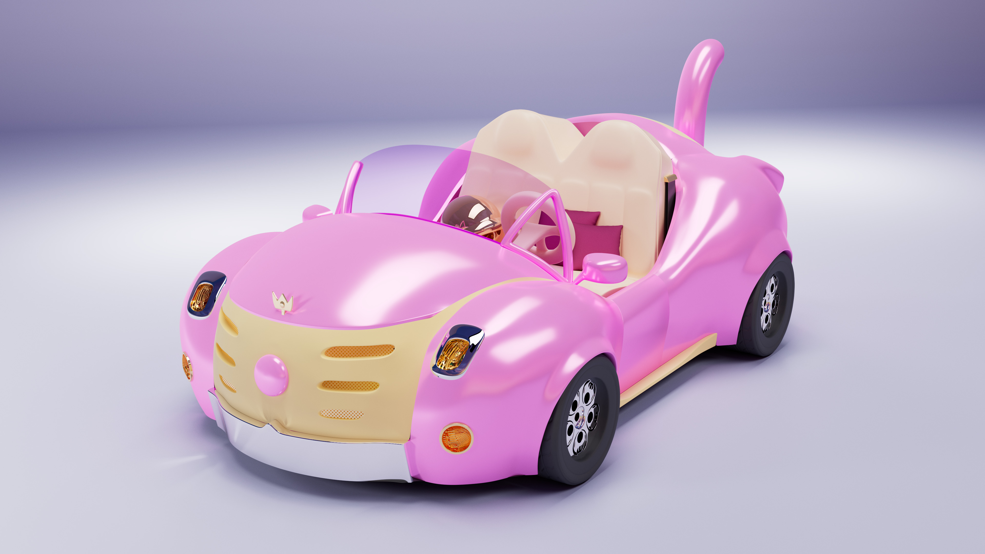 Catcruiser - Mario Kart 3D model_1