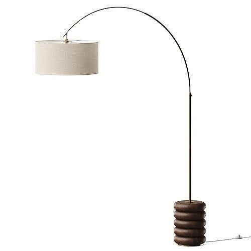 Lulu and Georgia Linus Arc Floor Lamp 3D model