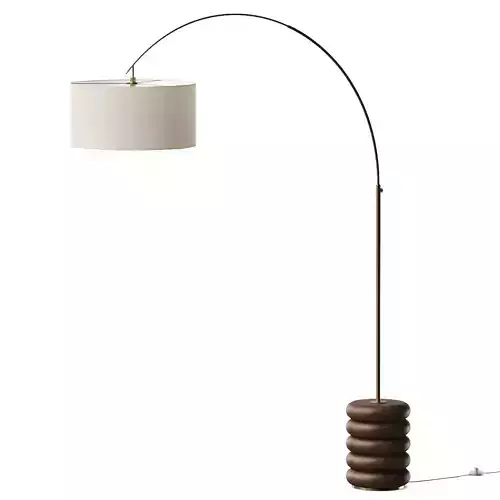 Lulu and Georgia Linus Arc Floor Lamp