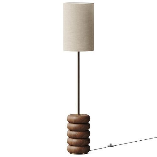 Lulu and Georgia Linus Floor Lamp 3D model