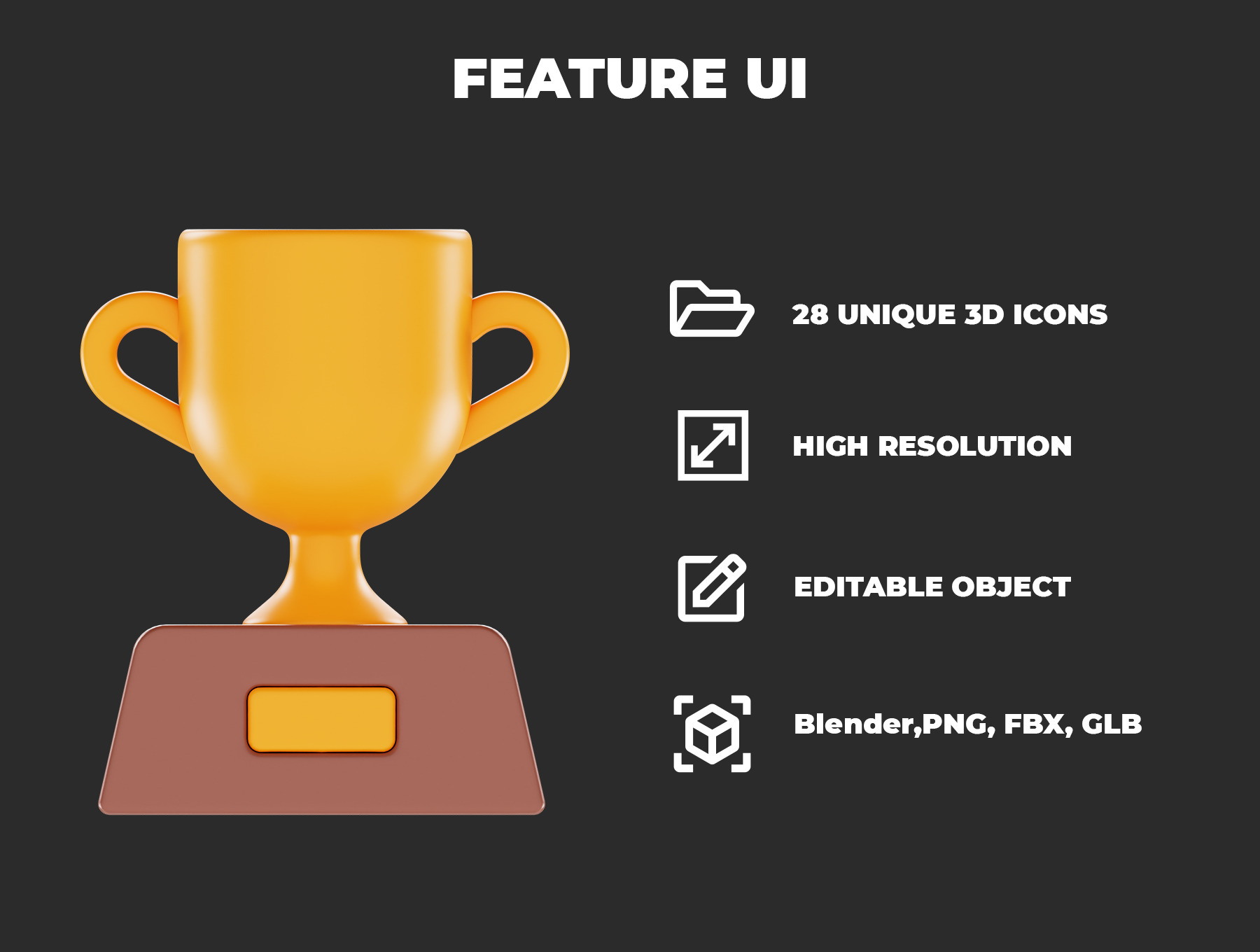 Emoji Elements 3D Icon Pack 3D model_1